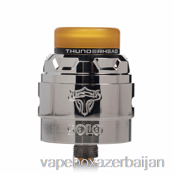 Vape Smoke Thunderhead Creations Tauren Solo V1.5 24mm RDA Polish SS